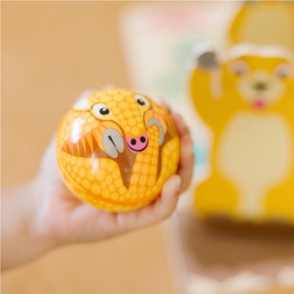 NEW Melissa & Doug Fun at the Fair! Wooden Armadillo Roll & Bowl Prairie Dog - Picture 8 of 9